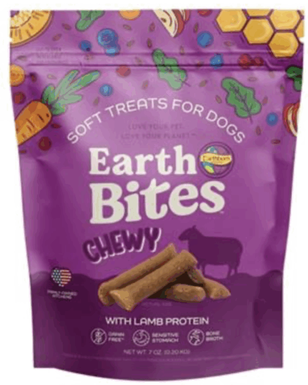 EarthBites Chewy With Lamb Protein